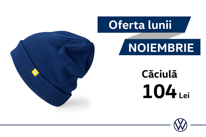 Caciula Volkswagen - oferta lunii noiembrie