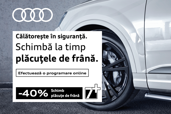 Oferta Speciala: Schimba Placutele de Frana cu 40% Reducere